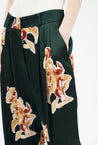 Odeeh-Cut Out Bouquets Hose, Night Forest-Hosen-Black-Deal-Outlet-by-ARCHIVIST