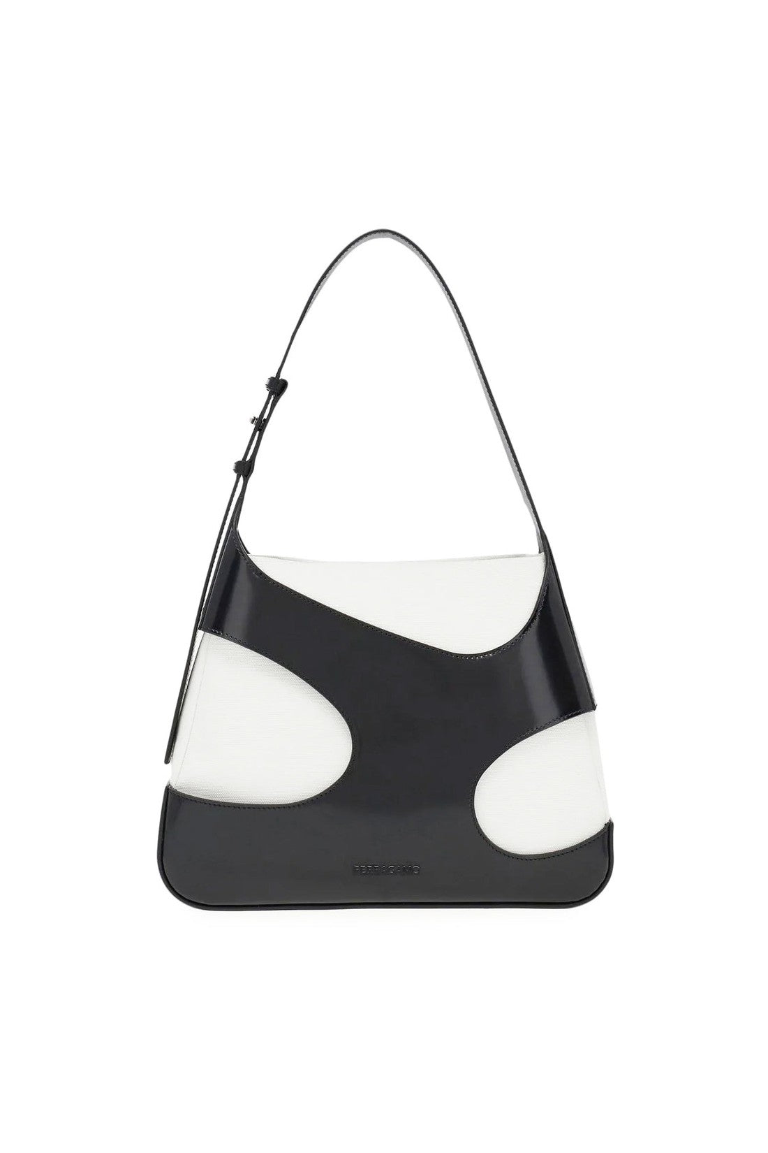 Ferragamo-OUTLET-SALE-Cut Out Detail Shoulder Bag-ARCHIVIST