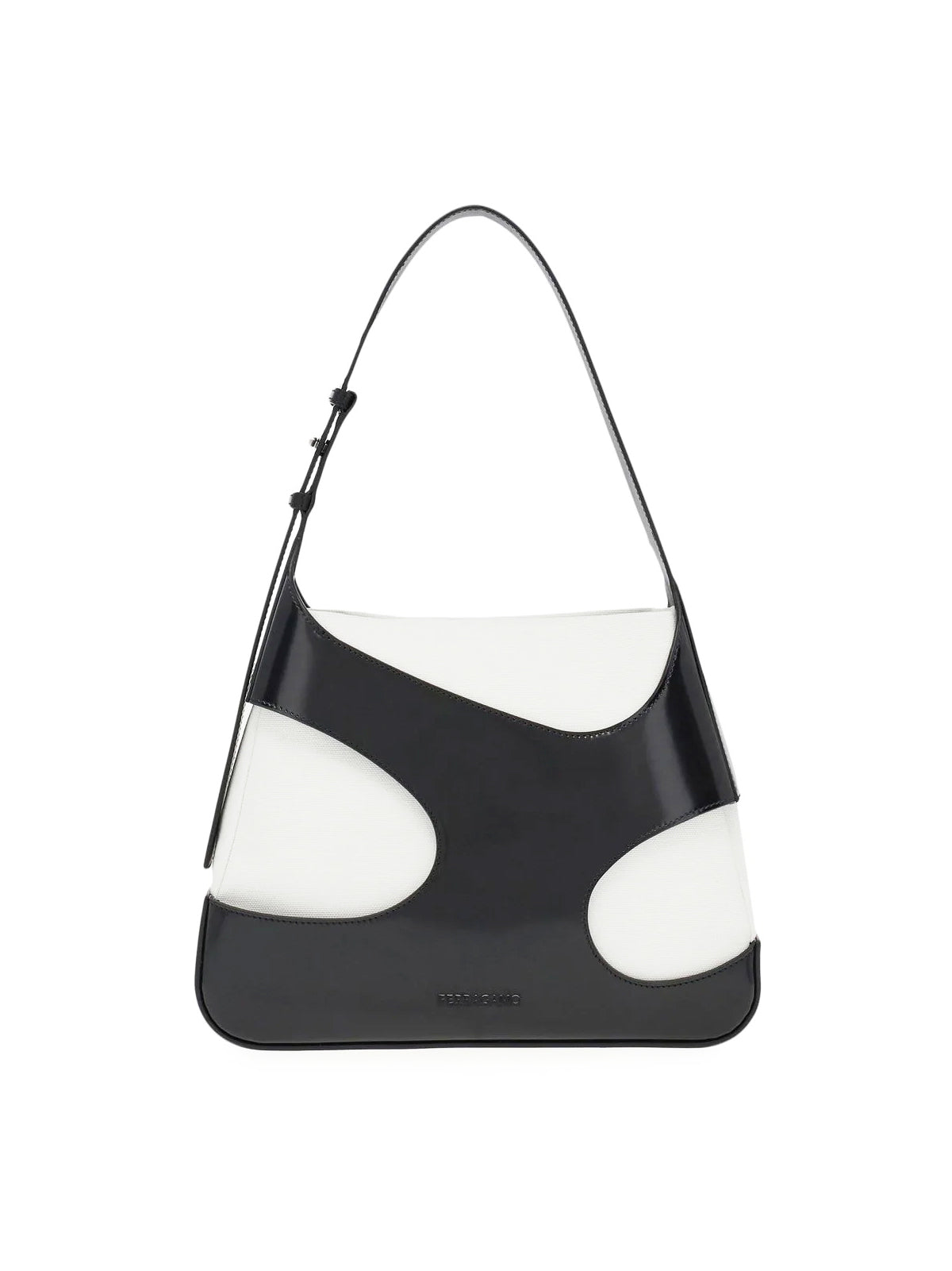 Ferragamo-OUTLET-SALE-Cut Out Detail Shoulder Bag-ARCHIVIST