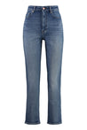 GANNI-OUTLET-SALE-Cutye High-rise slim fit jeans-ARCHIVIST
