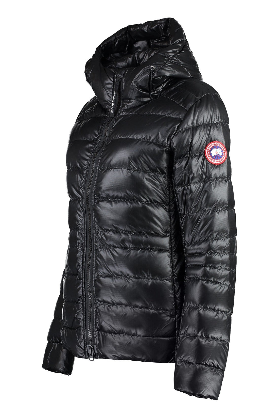 Canada Goose-OUTLET-SALE-Cypress hooded full-zip down jacket-ARCHIVIST