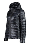Canada Goose Black-OUTLET-SALE-Cypress hooded nylon down jacket-ARCHIVIST