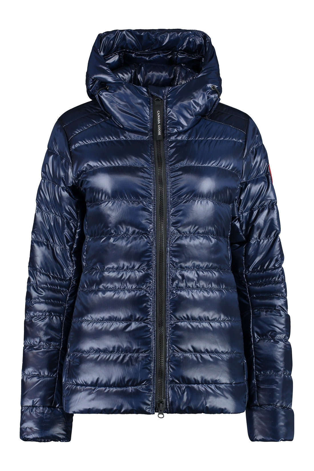 Canada Goose-OUTLET-SALE-Cypress hooded short down jacket-ARCHIVIST