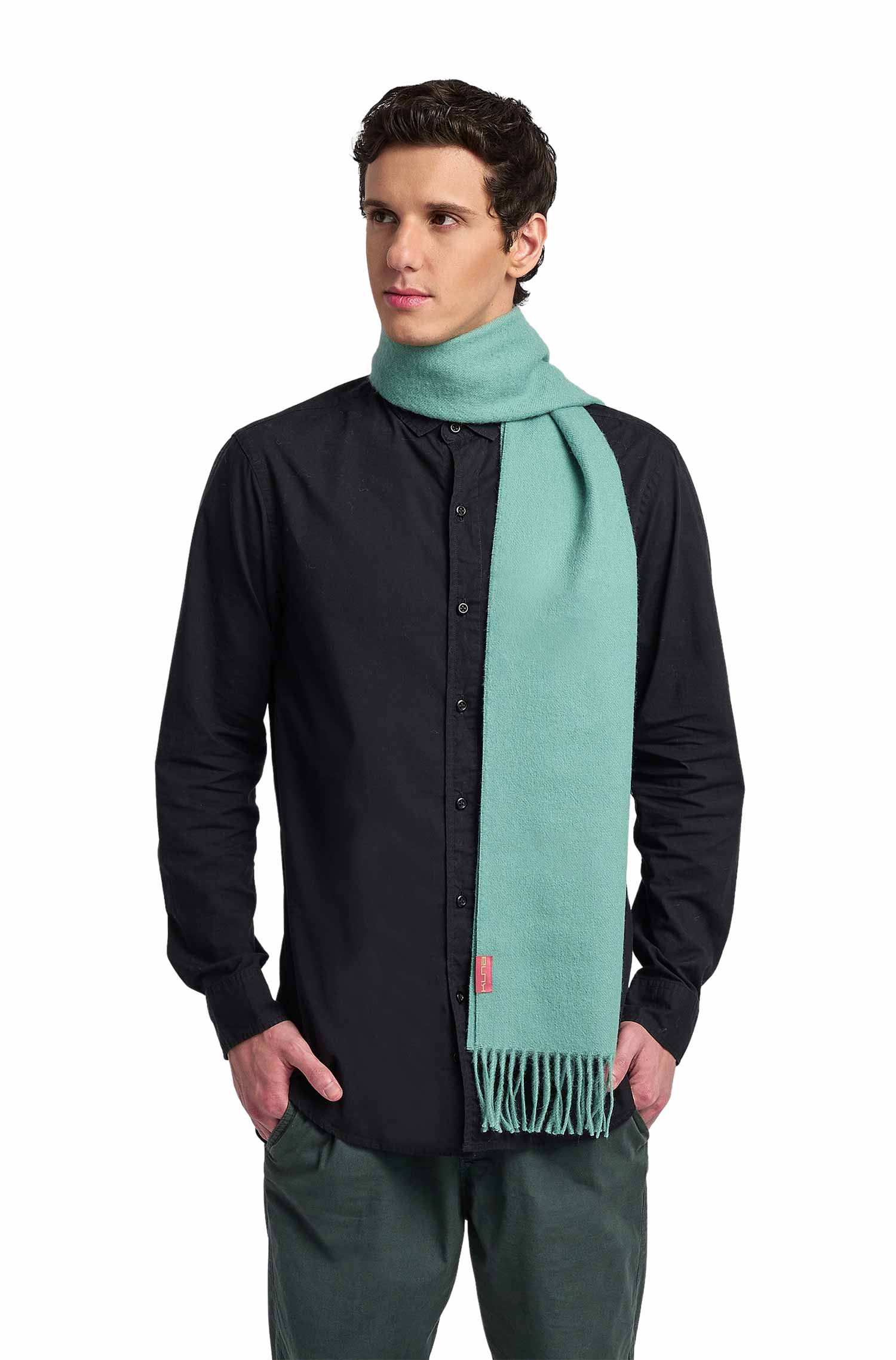 Verdancia-KUNA - Alpaka Webschal - Adrian – 100 % Baby‑Alpaka, federleicht & luxuriös-Schals-Black-Deal-Outlet-by-ARCHIVIST