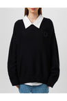 Dsquared2-OUTLET-SALE-D2 Statement Logo Knit Sweater-ARCHIVIST