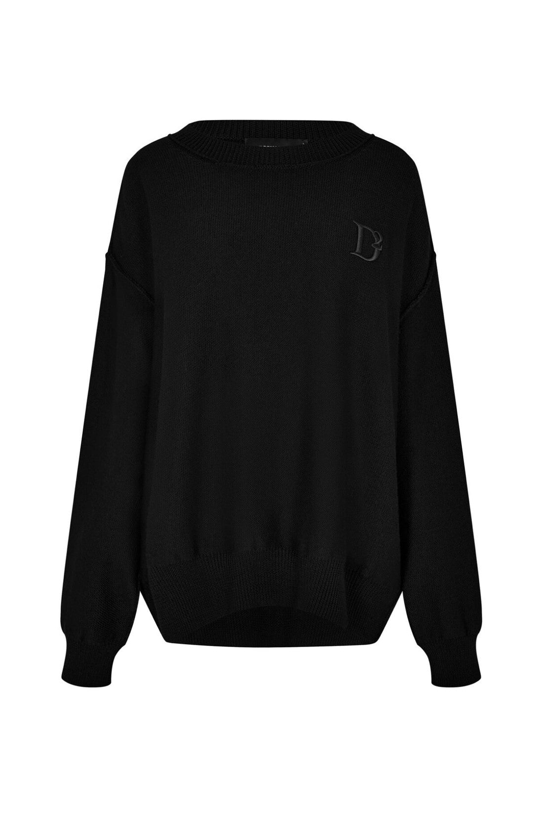 Dsquared2-OUTLET-SALE-D2 Statement Logo Knit Sweater-ARCHIVIST