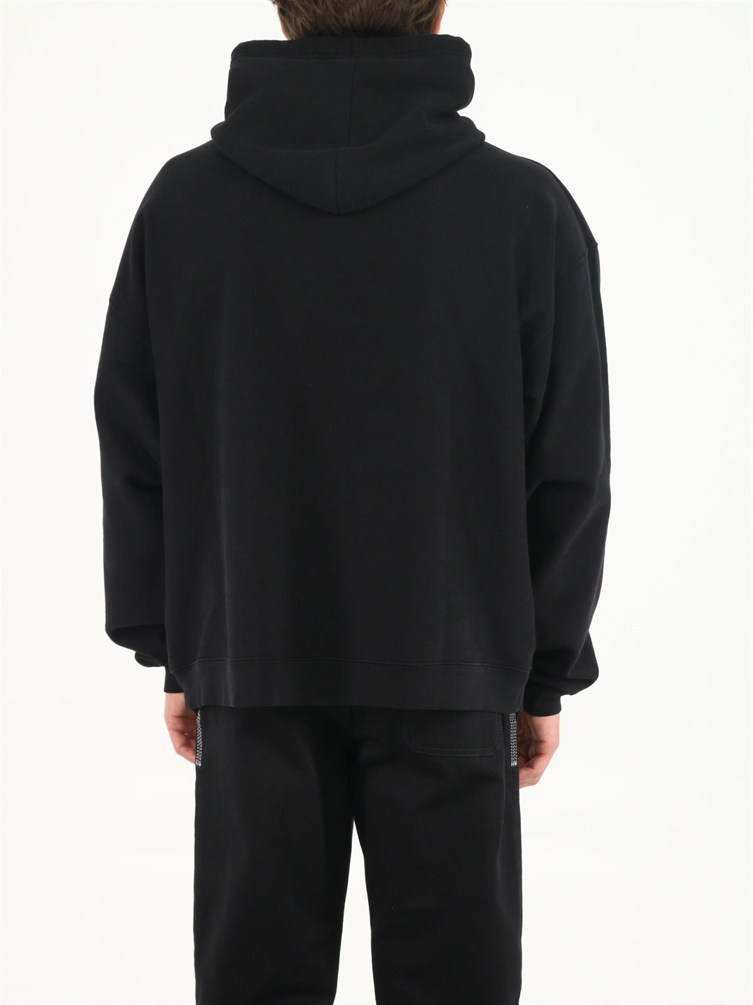 DSQUARED2-OUTLET-SALE-D2 XXL Herca hoodie black-ARCHIVIST