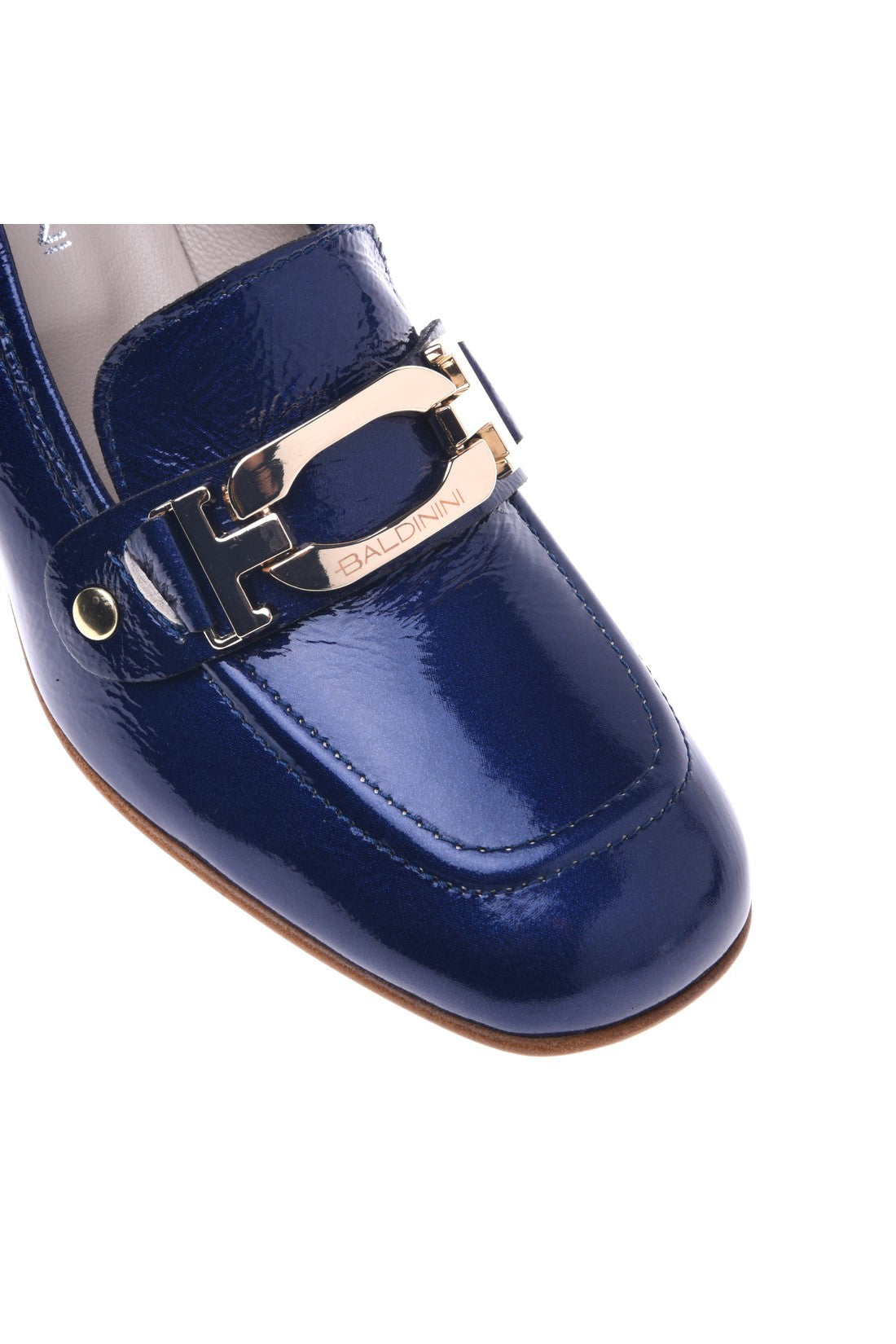 Loafer in blue naplak leather