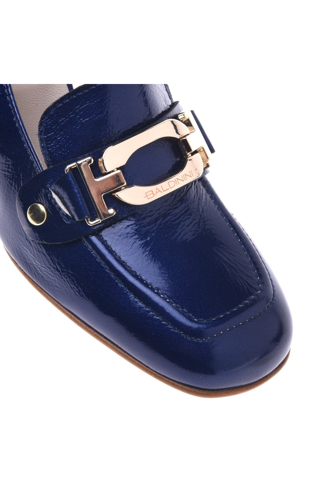 Loafer in blue naplak leather