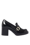 Baldinini-Black nappa leather loafers-Flache Schuhe-Black-Deal-Outlet-by-ARCHIVIST