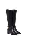 Baldinini-Boots in black leather-Stiefel & Stiefeletten-Black-Deal-Outlet-by-ARCHIVIST