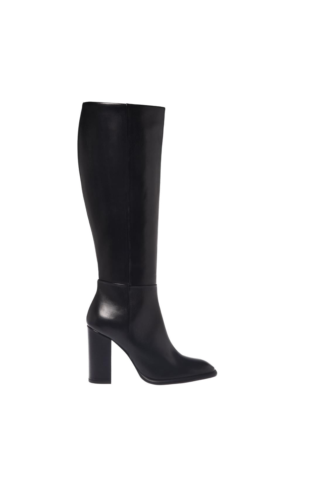 Baldinini-Black Nappa leather boots-Stiefel & Stiefeletten-Black-Deal-Outlet-by-ARCHIVIST