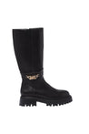 Baldinini-Black leather boots-Stiefel & Stiefeletten-Black-Deal-Outlet-by-ARCHIVIST