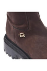 Baldinini-Boot in dark brown eco suede-Stiefel & Stiefeletten-Black-Deal-Outlet-by-ARCHIVIST