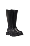Baldinini-Boots in black leather-Stiefel & Stiefeletten-Black-Deal-Outlet-by-ARCHIVIST