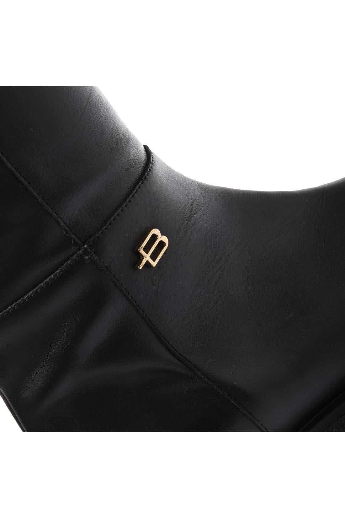 Baldinini-Boots in black leather-Stiefel & Stiefeletten-Black-Deal-Outlet-by-ARCHIVIST