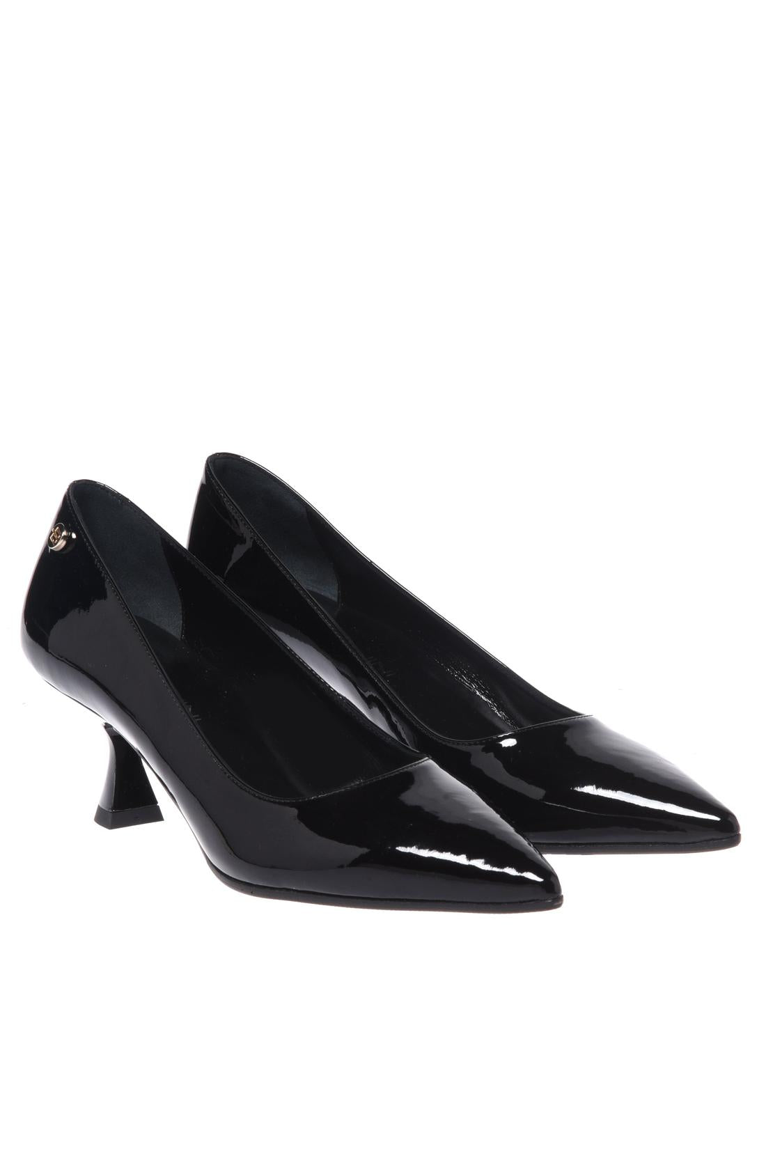 Baldinini-Black patent leather court shoes-Pumps-Black-Deal-Outlet-by-ARCHIVIST
