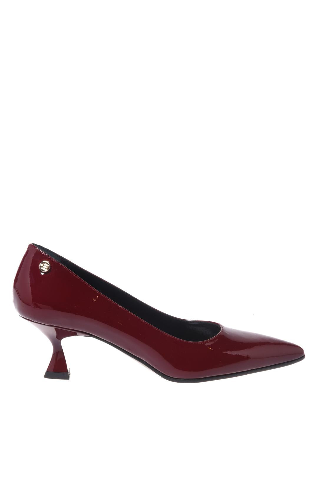 Baldinini-Burgundy patent leather court shoes-Pumps-Black-Deal-Outlet-by-ARCHIVIST