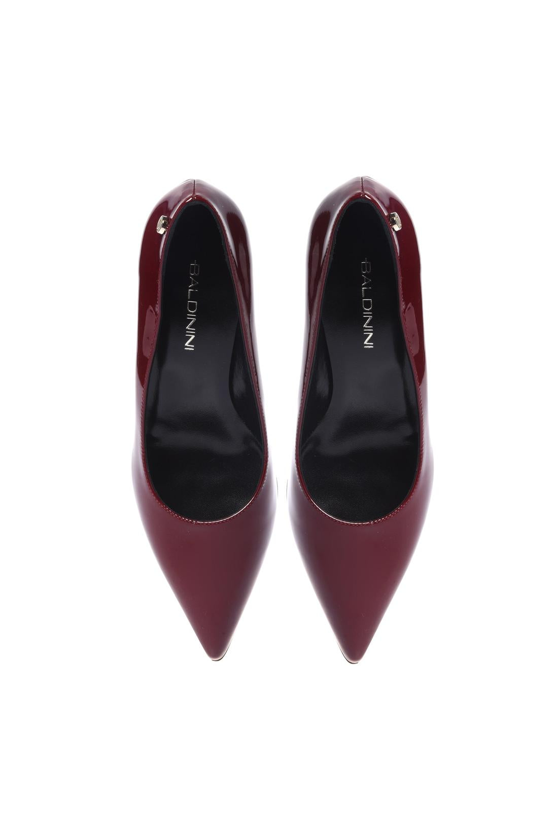 Baldinini-Burgundy patent leather court shoes-Pumps-Black-Deal-Outlet-by-ARCHIVIST