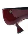Baldinini-Burgundy patent leather court shoes-Pumps-Black-Deal-Outlet-by-ARCHIVIST