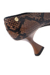 Baldinini-Brown snake print court shoes-Pumps-Black-Deal-Outlet-by-ARCHIVIST