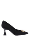Baldinini-Black suede court shoes-Pumps-Black-Deal-Outlet-by-ARCHIVIST