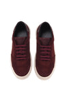 Baldinini-Burgundy suede leather trainers-Sneaker-Black-Deal-Outlet-by-ARCHIVIST