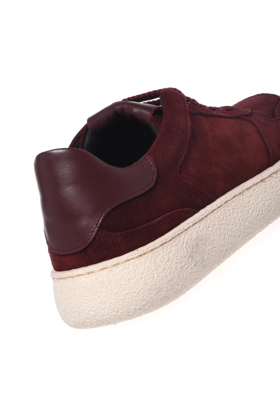 Baldinini-Burgundy suede leather trainers-Sneaker-Black-Deal-Outlet-by-ARCHIVIST