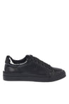 Baldinini-Sneaker in black leather and black naplak-Sneaker-Black-Deal-Outlet-by-ARCHIVIST