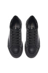 Baldinini-Sneaker in black leather and black naplak-Sneaker-Black-Deal-Outlet-by-ARCHIVIST