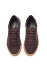 Baldinini-Sneaker in brown leather and brown naplak-Sneaker-Black-Deal-Outlet-by-ARCHIVIST