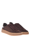 Baldinini-Sneaker in brown leather and brown naplak-Sneaker-Black-Deal-Outlet-by-ARCHIVIST