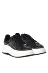 Baldinini-Sneaker with rhinestones in black leather-Sneaker-Black-Deal-Outlet-by-ARCHIVIST