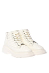 Baldinini-White quilted leather ankle boots-Stiefel & Stiefeletten-Black-Deal-Outlet-by-ARCHIVIST