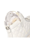 Baldinini-White quilted leather ankle boots-Stiefel & Stiefeletten-Black-Deal-Outlet-by-ARCHIVIST