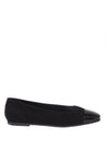 Baldinini-Black patent leather and suede ballerina flats-Flache Schuhe-Black-Deal-Outlet-by-ARCHIVIST