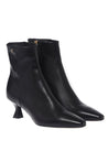 Baldinini-Black Nappa leather ankle boots-Stiefel & Stiefeletten-Black-Deal-Outlet-by-ARCHIVIST