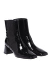 Baldinini-Black Naplak leather ankle boots-Stiefel & Stiefeletten-Black-Deal-Outlet-by-ARCHIVIST