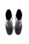 Baldinini-Black Nappa leather ankle boots-Stiefel & Stiefeletten-Black-Deal-Outlet-by-ARCHIVIST
