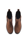 Baldinini-Brown suede leather ankle boots-Stiefel & Stiefeletten-Black-Deal-Outlet-by-ARCHIVIST