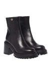 Baldinini-Black leather ankle boots-Stiefel & Stiefeletten-Black-Deal-Outlet-by-ARCHIVIST