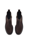 Baldinini-Dark brown suede ankle boots﻿-Stiefel & Stiefeletten-Black-Deal-Outlet-by-ARCHIVIST