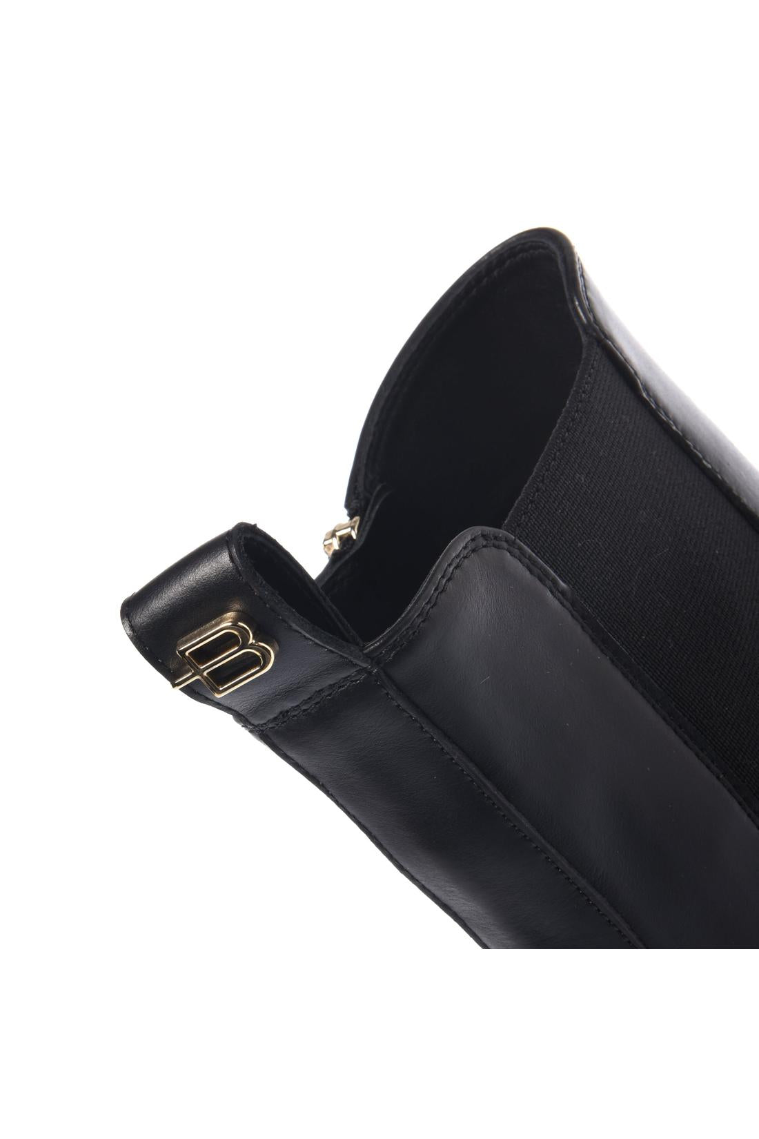 Baldinini-Ankle boots in black leather-Stiefel & Stiefeletten-Black-Deal-Outlet-by-ARCHIVIST