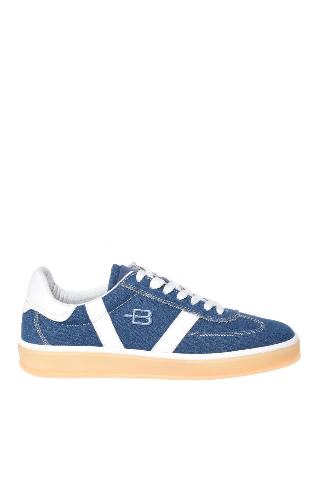 Blue denim sneaker