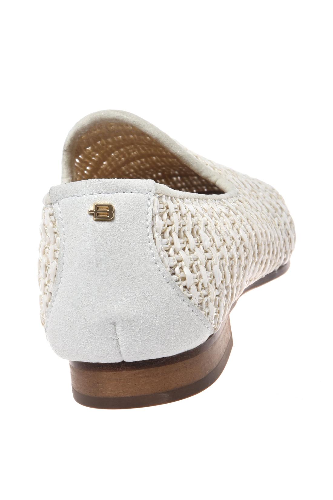 Off-white raffia loafer-Baldinini-OUTLET-ARCHIVIST-ARCHIVE-SALE
