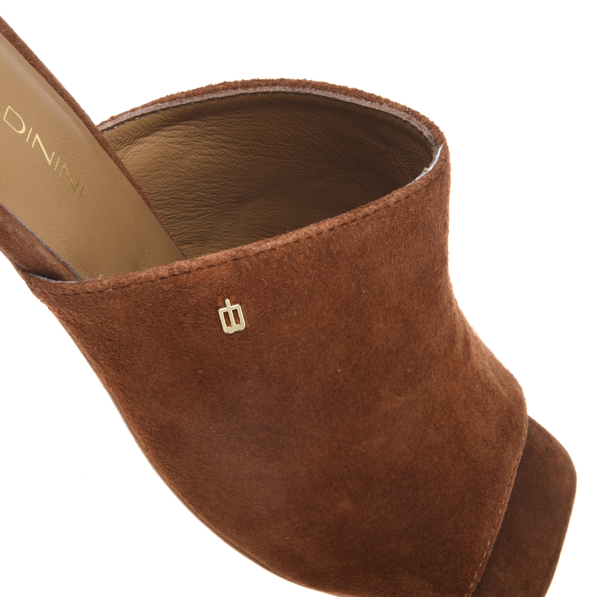 Tan suede mule-Baldinini-OUTLET-ARCHIVIST-ARCHIVE-SALE