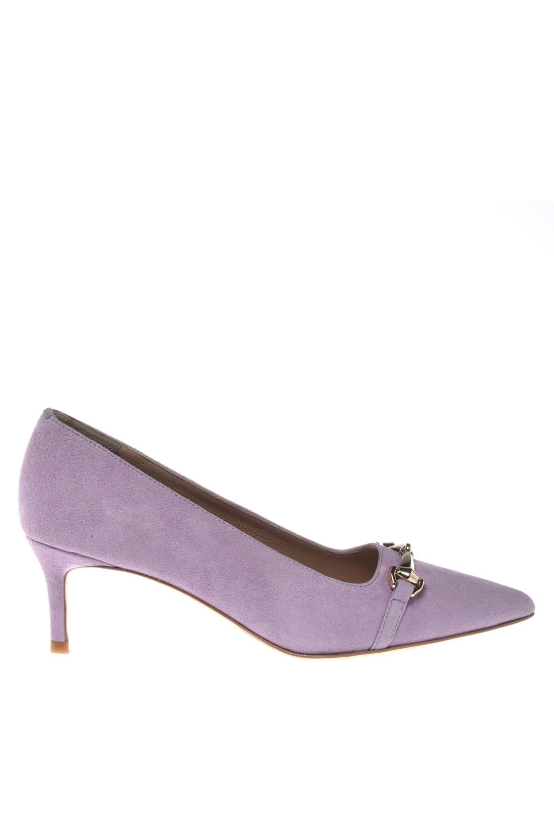 Pump in suede lilac-Baldinini-OUTLET-35-FUCSIA-ARCHIVIST-ARCHIVE-SALE