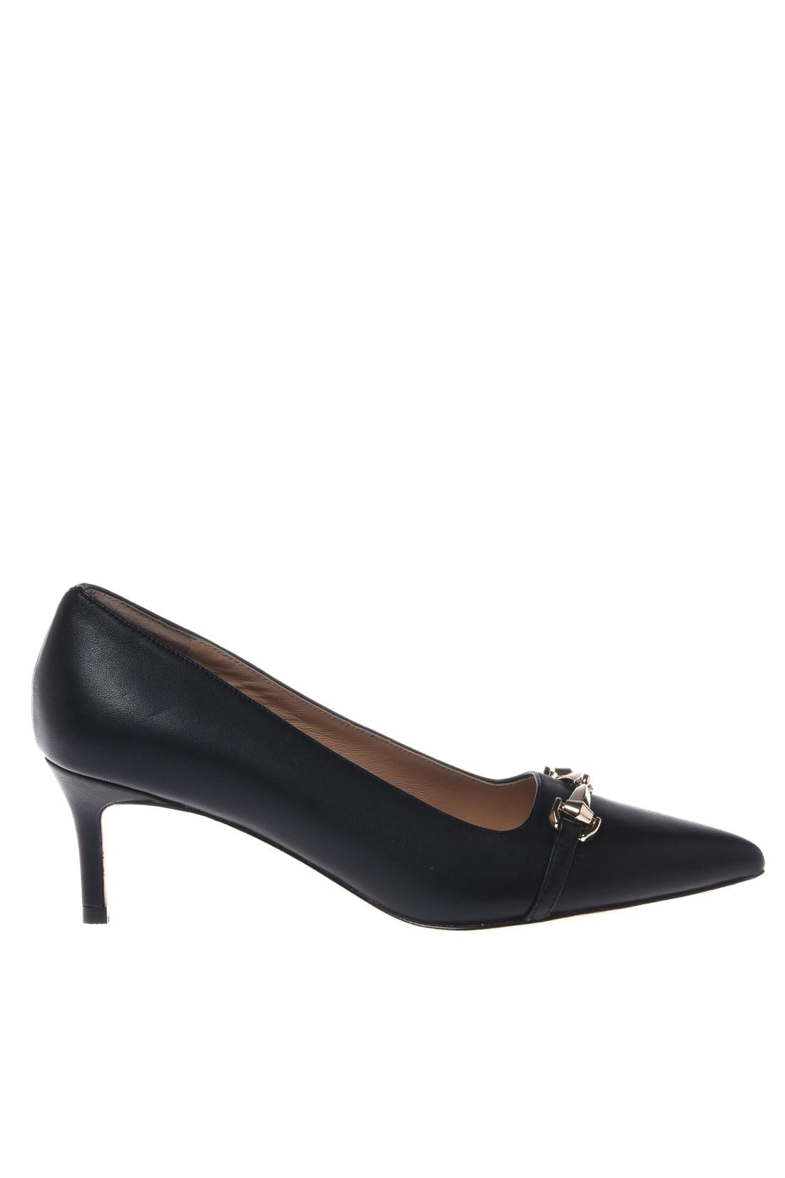 Pump in leather black-Baldinini-OUTLET-35-NERO-ARCHIVIST-ARCHIVE-SALE