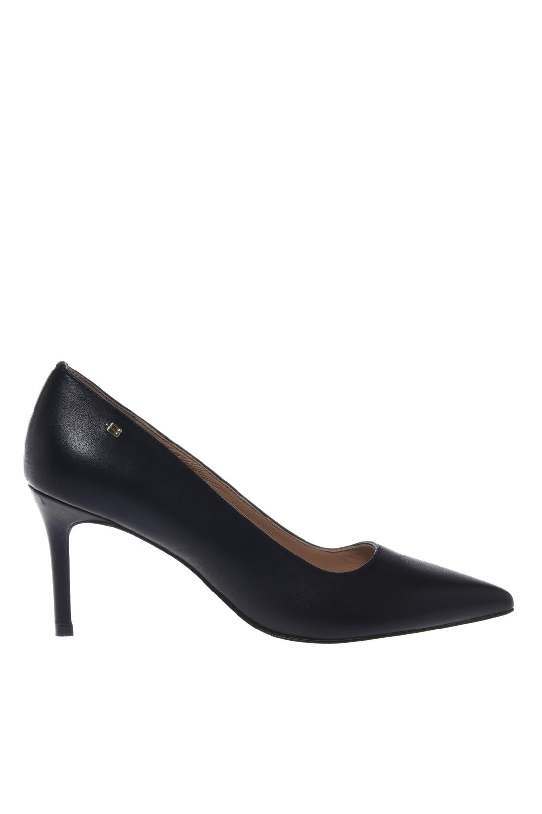 Pump in leather black