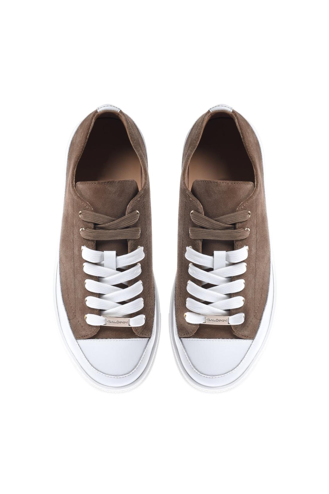 Sneaker in suede taupe-Sneaker-Baldinini-OUTLET-ARCHIVIST-ARCHIVE-SALE